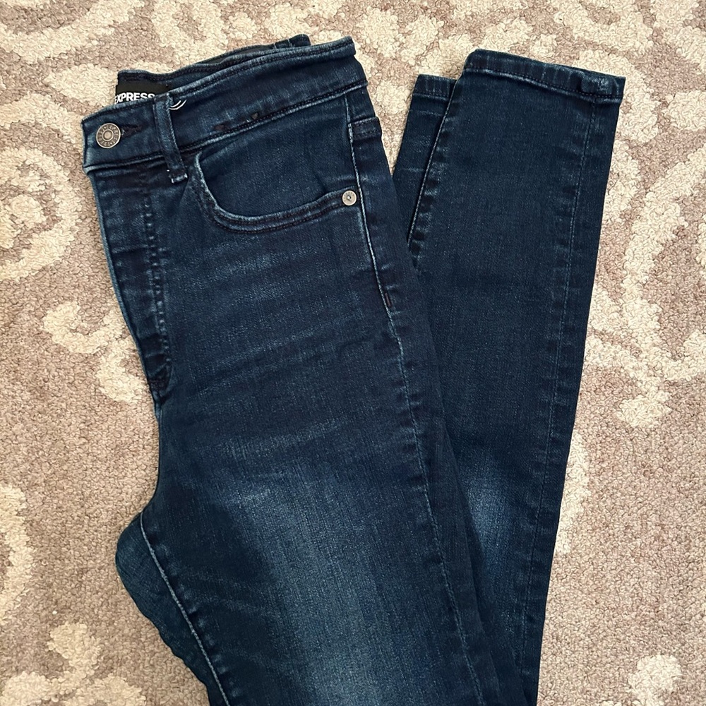 Express Skinny High Rise Jeans